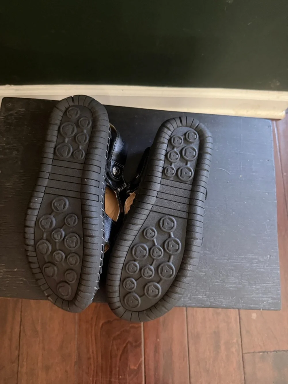 Men's Black‎ Casual Slip-On Sandals